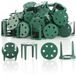 com-four® 50x support de piques - support de mousse florale pour projets créatifs - support de piques pour mousse florale - fournitures de composition florale