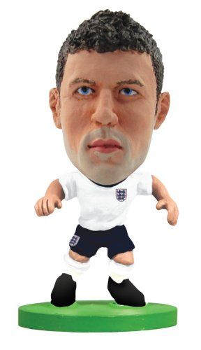 Soccerstarz Engeland International beeldje Blister Pack met Michael Carrick in Engeland Home Kit