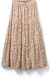 Sofie Schnoor Meisjesrok Vivi Gebloemd Bruin Viscose/Polyamide 14 jaar