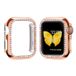 Stuff Certified Panda Stuff Certified Diamond Hoesje voor iWatch Series 44mm - Hard Bumper Case Cover Rose Gold