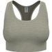 Odlo Seamless Medium Padded Sport Bra Women - Khaki, Size XS
