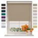 DTCH® Rolgordijn Easy Verduisterend - Cement - 230 x 190 cm