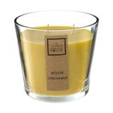 Atmosphera Geurkaars - Citrus Geur - 40 Branduren - Geel - In Glas