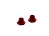 Horizon Aluminum Wheel Hex 17mm 14.6mm Thick Red (2)