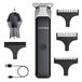 BarberBoss Professionele baardtrimmer voor heren, USB-oplaadbaar, roestvrijstalen mesje, detailtrimmer voor heren