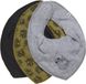 Pippi Babywear Kinderslabbetje Bandana Bib Uni AOP (set van 3) - Groen Mos