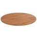 VidaXL Tafelblad rond Ø80x1,5 cm bewerkt massief eikenhout lichtbruin