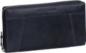 The Chesterfield Brand Leren Portemonnee Havana Wallet Navy Blauw