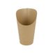 50 Frituurglazen 50 stuks, 660 ml, bruin