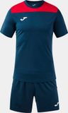 Joma Phoenix III Voetbalset Korte Mouw Heren - Marine / Rood | Maat: S