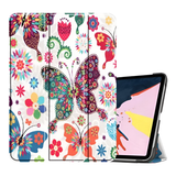 NONE Apple Hoesje voor iPad Air 4/5 10.9 Flap Disbursting-functie Vlinders cover tablet Apple, smart cover iPad-standaard, cover iPad Air accessoires, vlinderbloemen cover, leren tablethoes