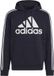 adidas Sportswear Essentials Fleece 3-Stripes Logo Hoodie Heren Blauw S