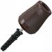 KOTARBAU Deurkrukstopper Deurstopper Rubber Bruin 62 mm