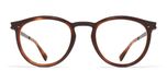 Mykita Siwa Lunettes De Vue Unisexe Havane Pantos 47mm