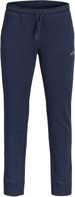 JACK&JONES JPSTGORDON COLLEGE SWEAT PANTS JNR Jongens Broeken Blauw Katoen/Polyester Regular Fit Maat 164