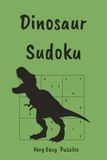 Dinosaur Sudoku Puzzle Book for Kids