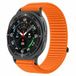 Samsung Galaxy Watch 8 Classic 46mm Nylon Ribbelbandje - Oranje