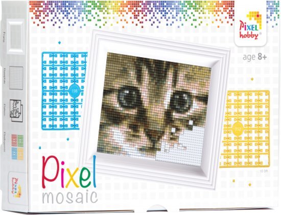 PIXELHOBBY Geschenkverpakking Pixel Poezeblik