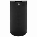 Rubbermaid Silhouette Trash kan, 12 liter, zwart, fgsh12epltbk