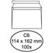 Quantore Envelop bank c6 114x162 80gr zk wt | 10 stuks