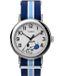 Timex Peanuts Weekender Pickleball TW2Y50600 Horloge - Textiel - Blauw - Ø 37 mm