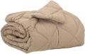 vidaXL - All year duvet - 155 x 220 cm - 300 gsm - Taupe
