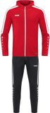 Jako Power Polyesterpak Met Kap Heren - Rood | Maat: L