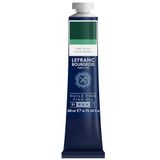 Lefranc Bourgeois 301837 Fijne olieverf van uitstekende kwaliteit, lichtecht met een gelijkmatige consistentie, tube van 200 ml, ideaal voor spieraammen, canvas, schilderbord - olijfgroen