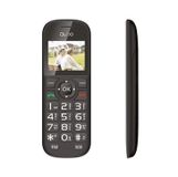 Qubo D-1803 4,5 cm (1.77") Zwart Seniorentelefoon