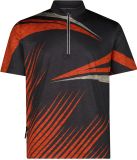 CMP Polyester Jersey Homme Anthracite/Orange Taille 54