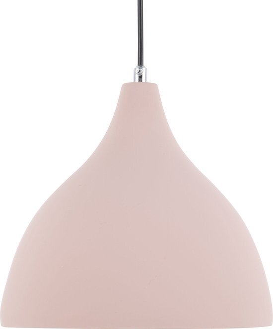 Beliani lambro - kinderlamp-roze-gips