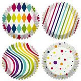 Birkmann, papieren bakvormen, regenboog, 100 stuks