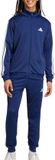 Adidas Sportswear Basic 3-Stripes Tricot Trainingspak Heren Blauw/Wit XL
