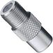 Renkforce RF-4197000 tussenstuk voor kabels Belling-Lee/IEC naar F Zilver