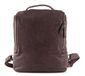 HAROLD'S Leren Laptop rugzak Submarine Notebook Backpack Brown Donkerbruin