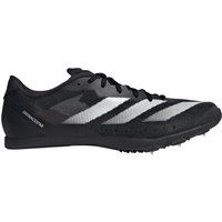 adidas Distancestar Spikes Unisex - zwart, wit, Maat 38