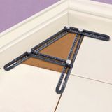 Handy - Multi Hoekmeter | Professionele Metalen Gradenboog 31cm | Voor Timmerwerk, Tegelen & Laminaat - BPK