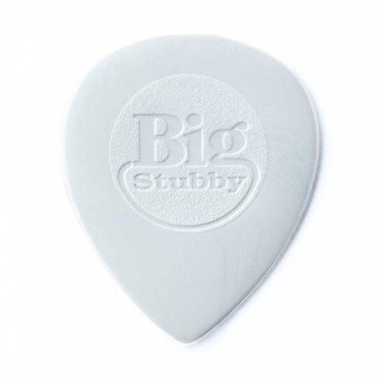 445P1.0 Jim Dunlop Big Stubby Plectrums - 1.00 mm - Player's Pack (6 stuks)