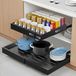 Icecat Extracteur de tiroir télescopique pour cuisine, extensible de 32 à 52 cm