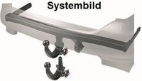 WESTFALIA 313382600001 Trekhaak Afneembare kogel Staal Zwart Geschikt voor Mercedes Vito, Mercedes-Benz Viano