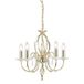 Elstead Lighting LED Kroonluchter | 5X E14 Max 60W | Dimbaar | Polished Brass
