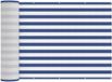 vidaXL Balkon privacy scherm 180 x 1000 cm polyester blauw en wit