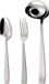 Sambonet S0448 Flat Couverts de service 3 pièces, acier inoxydable 18/10