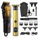 Tondeuse à barbe Tondeuse à barbe Ensemble Type-C/USB rechargeable Longueur de coupe jusqu'à 0,5 mm Autonomie 85 minutes Lames en acier inoxydable
