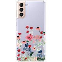 Samsung Galaxy S21 Plus Bedrukt siliconen hoesje Printemps en fleurs