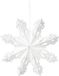 Broste Copenhagen étoile de neige en papier blanc