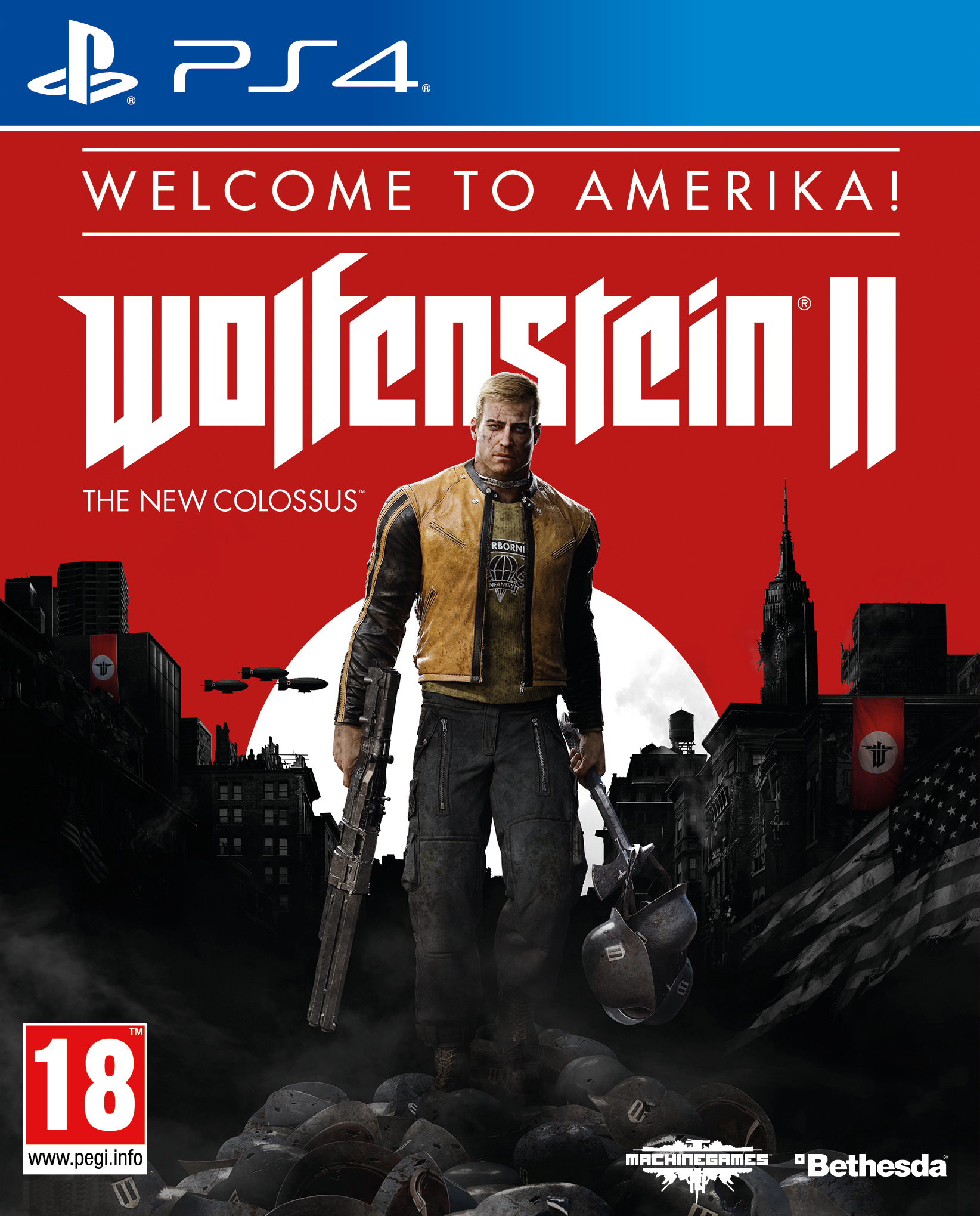 Galiano Wolfenstein 2: The New Colossus PlayStation 4