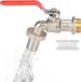 Holland Connections Aftapkraan als Ibc tankaccessoire, 1 pouce Ibc Container kraan/kogelkraan voor tuin, wasmachine, regenton 1000 l