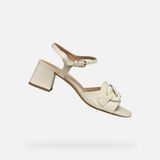GEOX NEW ERAKLIA 50 T DAMES Sandalen - Melkwit - Maat 39