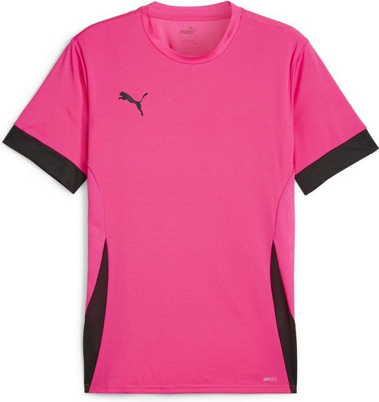 PUMA teamGOAL Matchday Jersey - Men - Fluro Pink/Black - XXL